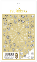 Load image into Gallery viewer, TSUMEKIRA JAMBONAILS MISA KOSUGI × MONOCHROME ZODIAC ART | NN-KSM-001
