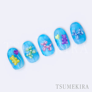 TSUMEKIRA MAI × COLORFUL GUMMY BEAR AND BALLOON DOG | NN-MAI-001