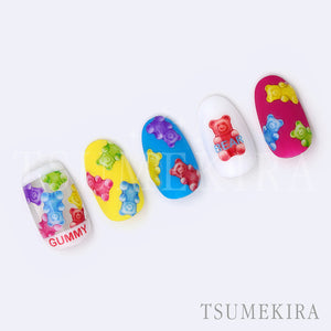 TSUMEKIRA MAI × COLORFUL GUMMY BEAR AND BALLOON DOG | NN-MAI-001