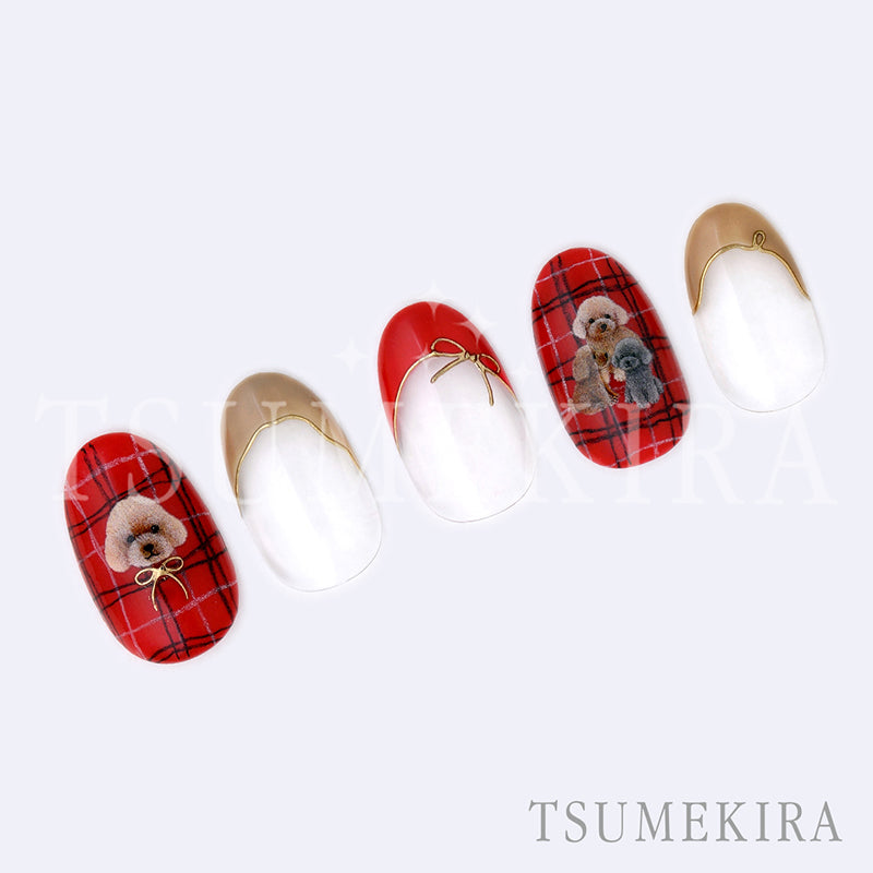 TSUMEKIRA SAKI CHIBA × MOFU MOFU PUPPY | NN-SAK-007