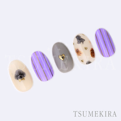 TSUMEKIRA SAKI CHIBA × MOFU MOFU PUPPY | NN-SAK-007