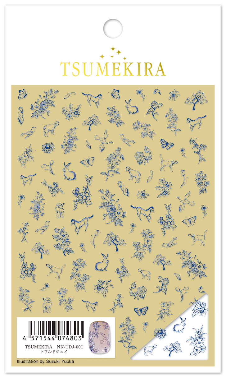 TSUMEKIRA TOILE DE JOUY | NN-TDJ-001