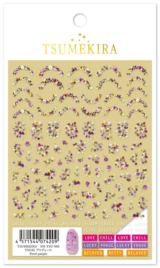 TSUMEKIRA TSUKI × PETAL PURPLE | NN-TSU-005