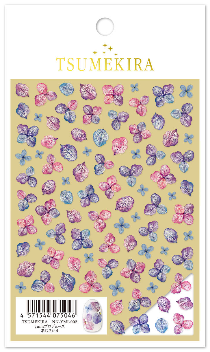 TSUMEKIRA YUMI × HYDRANGEA 4 | NN-YMI-002