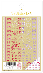 TSUMEKIRA SWEET RIBBON MIX (RED & PURPLE) | NN-YRS-003