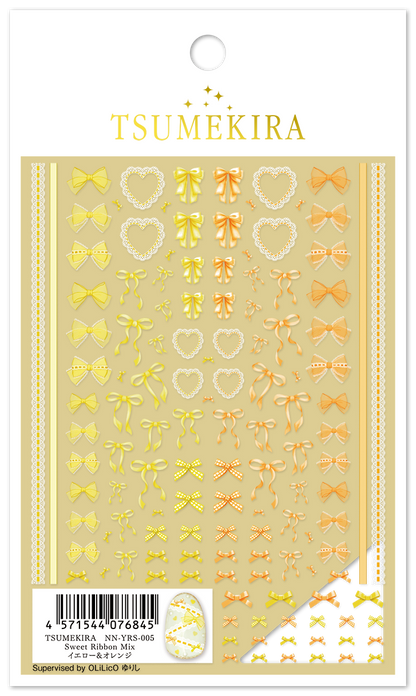 TSUMEKIRA SWEET RIBBON MIX (YELLOW & ORANGE) | NN-YRS-005