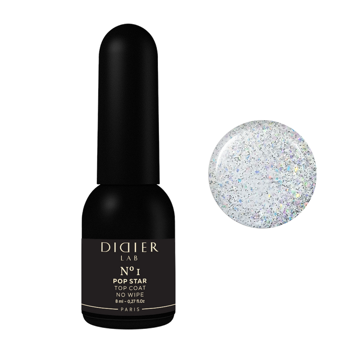 DIDIER LAB POP STAR NO WIPE TOP COAT NO1