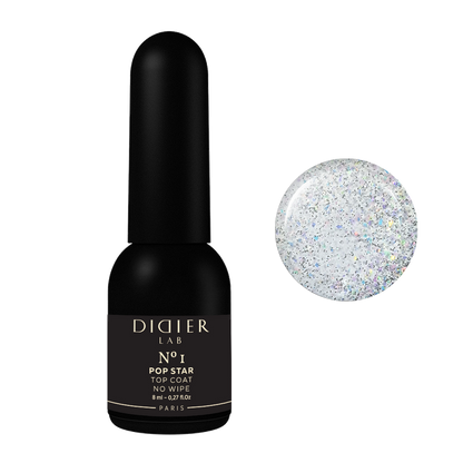 DIDIER LAB POP STAR NO WIPE TOP COAT NO1
