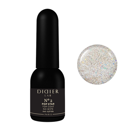 DIDIER LAB POP STAR NO WIPE TOP COAT NO2