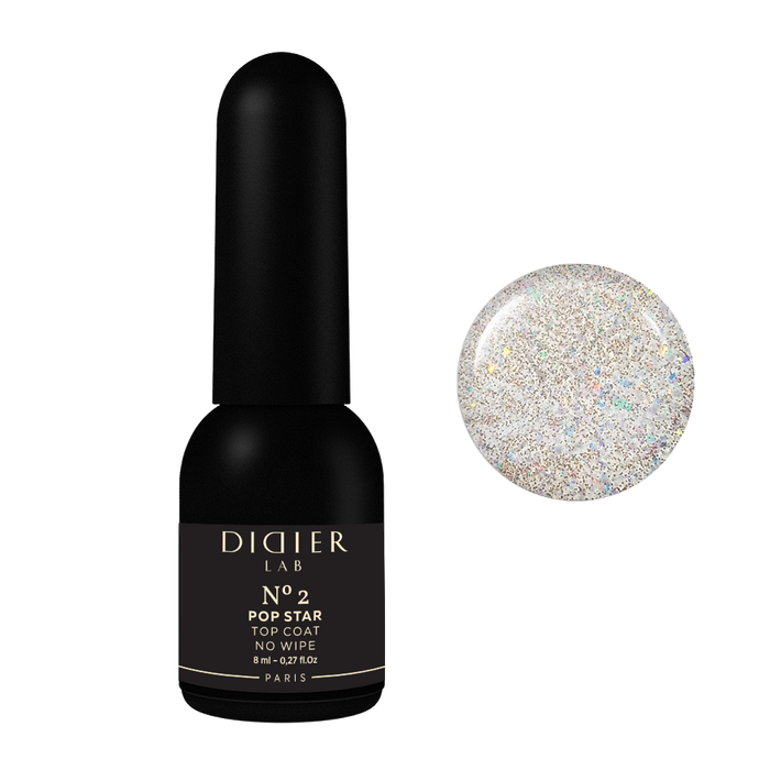 DIDIER LAB POP STAR NO WIPE TOP COAT NO2