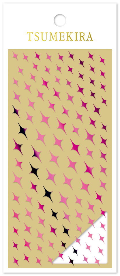TSUMEKIRA KAI × SPARKLY METALLIC PINK | SG-KAI-010