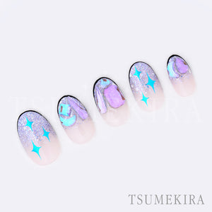 TSUMEKIRA KAI × SPARKLY METALLIC BLUE | SG-KAI-011