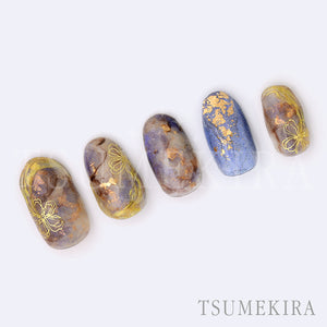 TSUMEKIRA LINE FLOWER GOLD | SG-LNF-001