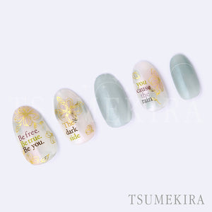 TSUMEKIRA LINE FLOWER GOLD | SG-LNF-001