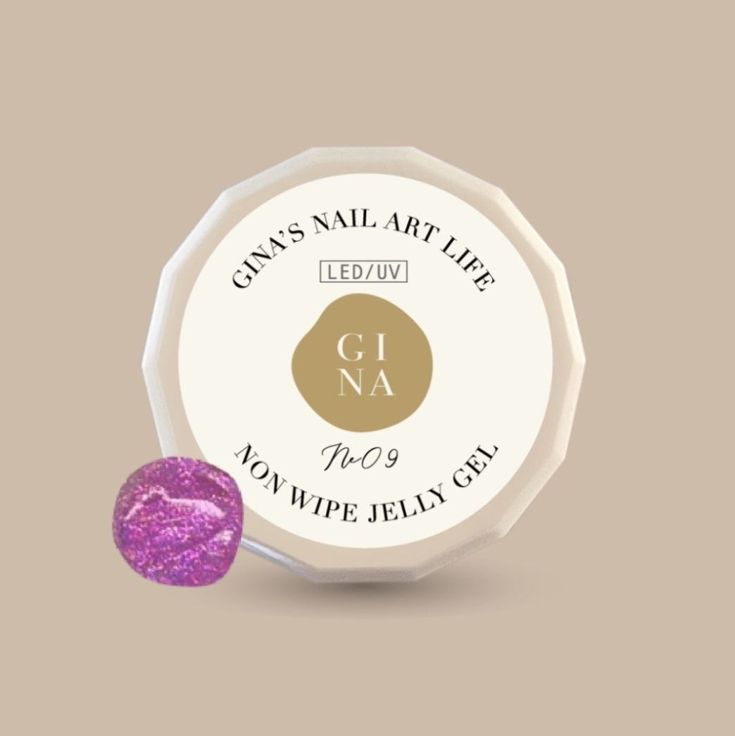 RUYIYA × GINA NON WIPE JELLY GEL 9PC SET