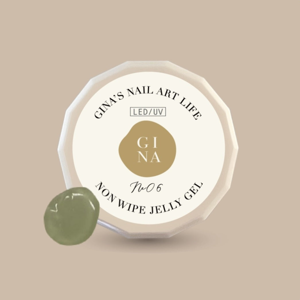 RUYIYA × GINA NON WIPE JELLY GEL 9PC SET