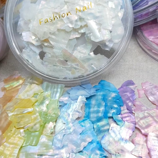 SHELL FLAKES (10 COLOURS TOTAL)