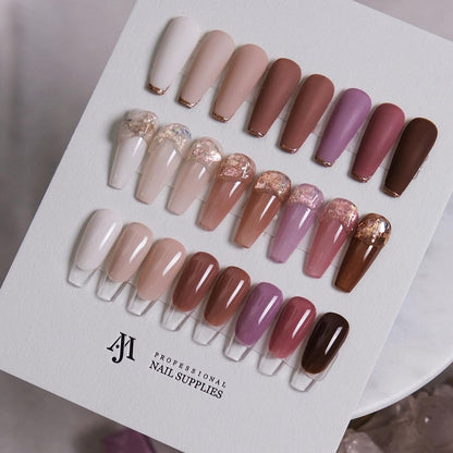 JAMGEL BEIGE SET (8 COLOURS)