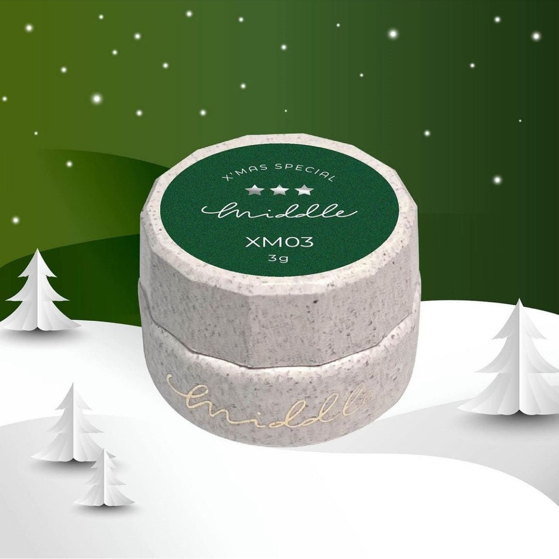 MIDDLE BY RUYIYA - X'MAS SPECIAL GEL SET (5 COLOURS) *LIMITED EDITION*