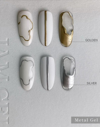 JAMGEL METALLIC ART GEL (3 COLOURS)