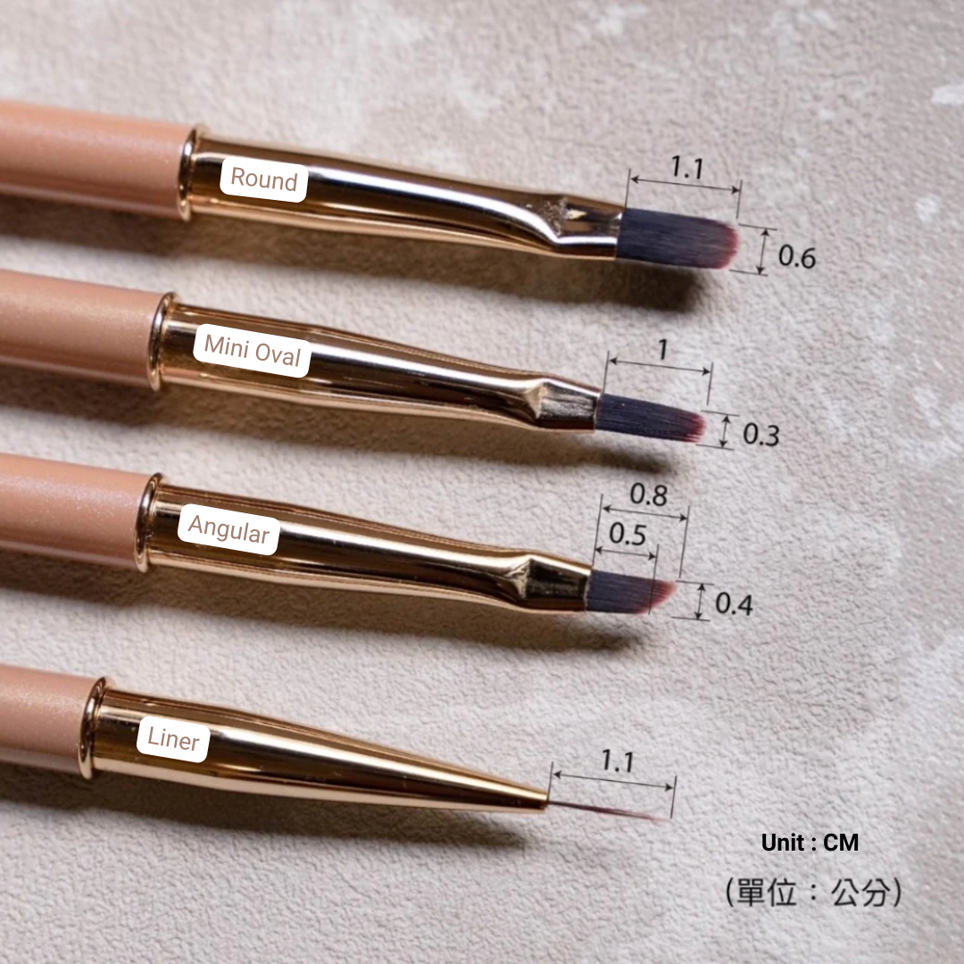 RUYIYA × GINA LIFESTYLE GILDED MILK TEA ART BRUSH