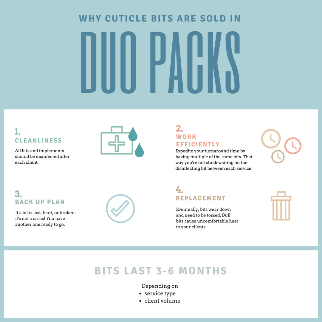 [ERICA'S ATA] RUSSIAN FLAME DIAMOND BIT (DUO PACK)