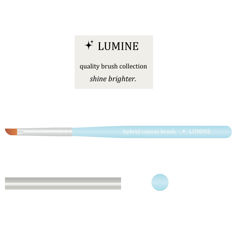 LUMINE HYBRID CANVAS BRUSH