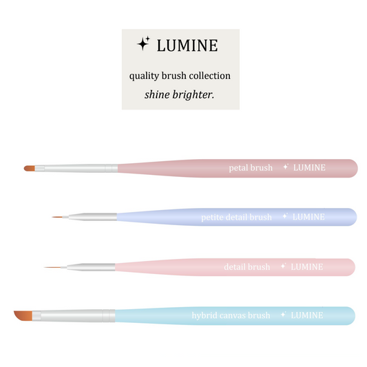 LUMINE 4PC BRUSH SET