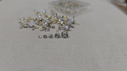 SHINY! ASSORTED SIZES CZECH CRYSTAL CHATONS