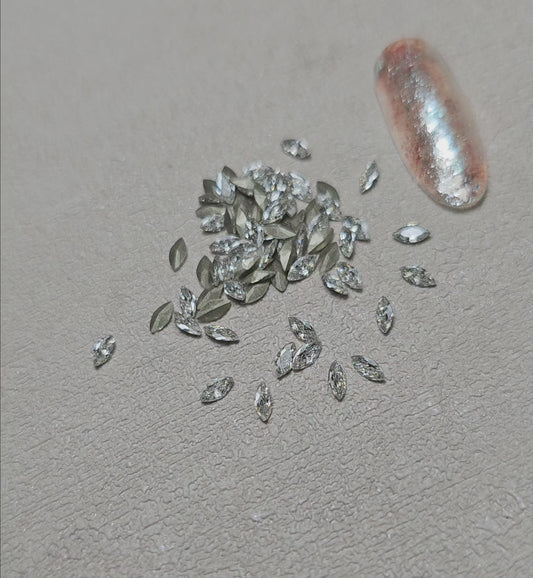 SHINY! SWAROVSKI GRADE FANCY SHAPE MINI CHATONS