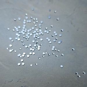 ROUND FLATBACK CRYSTALS BULK PACK (5 SIZES)