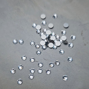 ROUND FLATBACK CRYSTALS BULK PACK (5 SIZES)