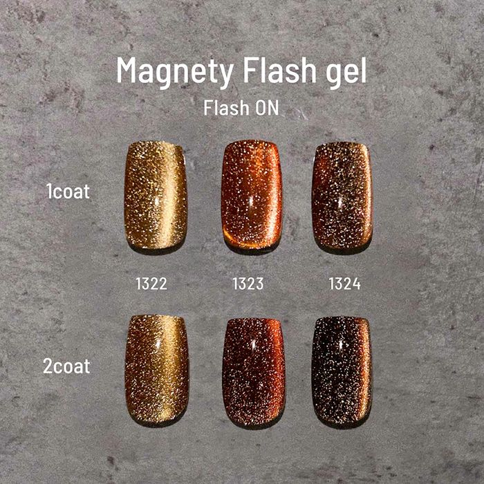 ÉMENA MAGNETY FLASH GEL 1322-1324 SET (MF3G)