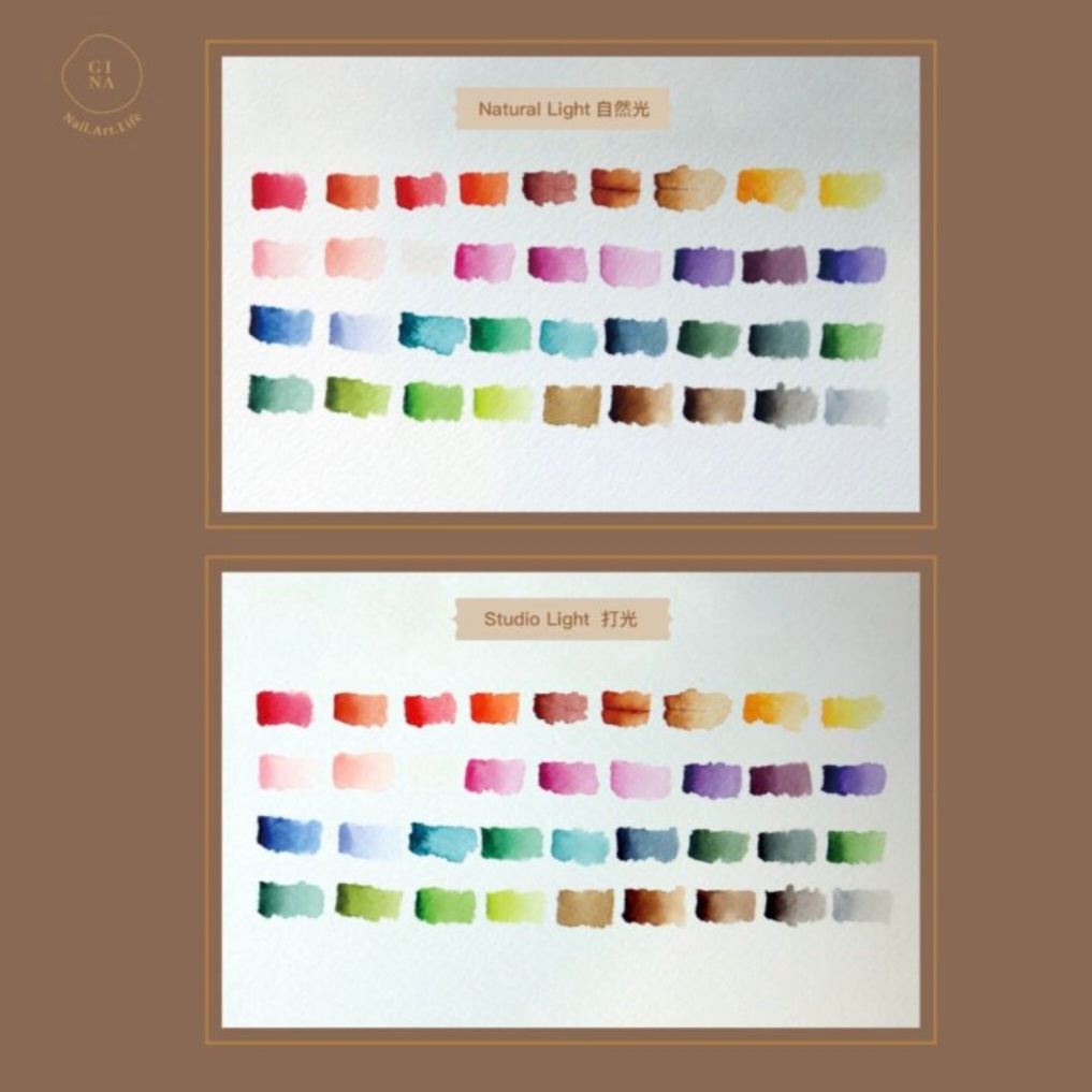 RUYIYA × GINA ANTIQUE WATERCOLOR PALETTE