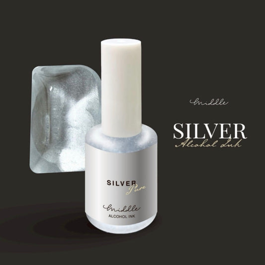MIDDLE ALCOHOL INK - SILVER