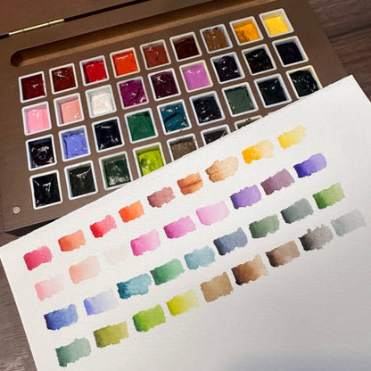 RUYIYA × GINA ANTIQUE WATERCOLOR PALETTE