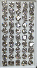 Load image into Gallery viewer, DAZZLING SHINE! CUBIC ZIRCONIA ASSORTED FANCY SHAPE CHATONS

