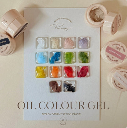 RUYIYA × GINA OIL COLOR GEL SET