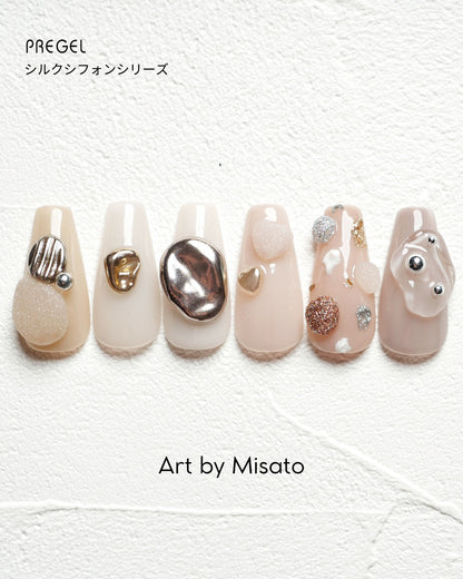 PREGEL COLOR EX SILK CHIFFON SERIES