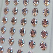 Load image into Gallery viewer, DAZZLING SHINE! CUBIC ZIRCONIA BRILLANT CUT OVAL FANCY SHAPE CHATONS
