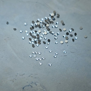 ROUND FLATBACK CRYSTALS BULK PACK (5 SIZES)