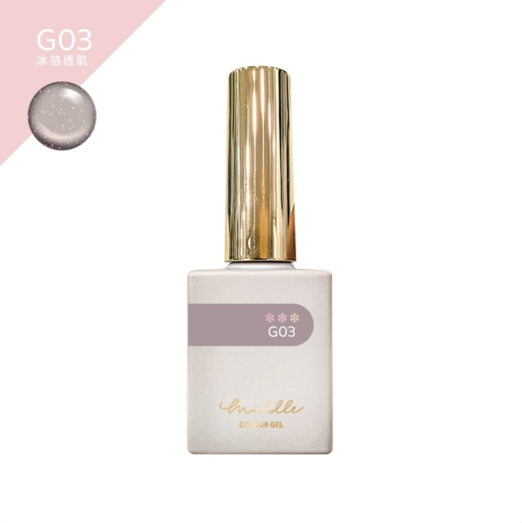 MIDDLE BY RUYIYA - GLACIER SHEER NUDE GEL SET