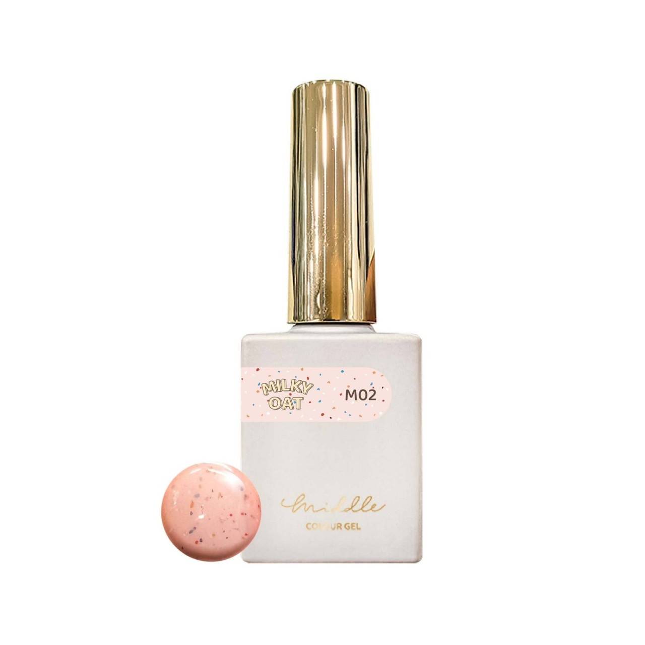 MIDDLE BY RUYIYA - MILKY OAT COLOR GEL SET