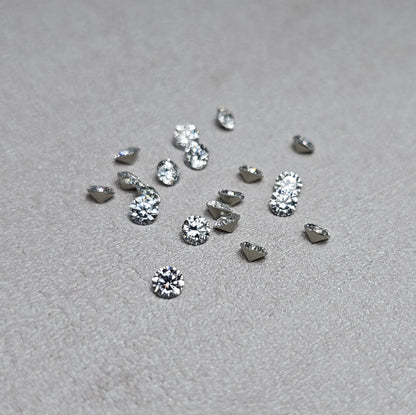 DAZZLING SHINE! CUBIC ZIRCONIA CHATONS (6 SIZES AVAIL)