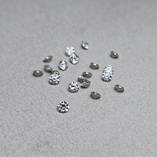 DAZZLING SHINE! CUBIC ZIRCONIA CHATONS (6 SIZES AVAIL)