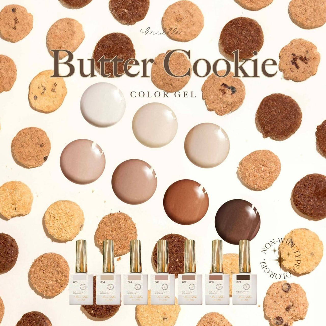 MIDDLE BY RUYIYA - BUTTER COOKIE COLOR GEL SET