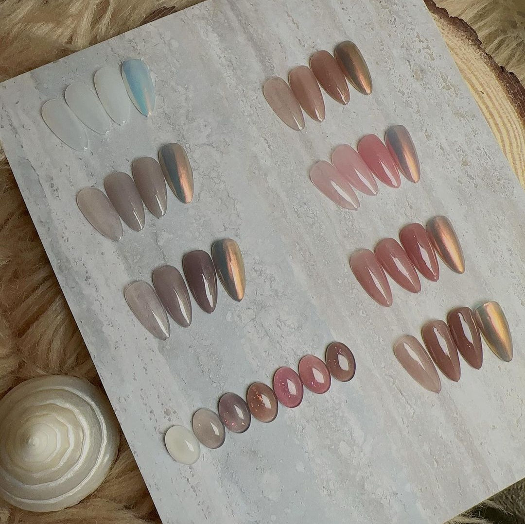 MIDDLE BY RUYIYA - GLACIER SHEER NUDE GEL SET