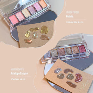 RUYIYA × ZHOU NAIL MIRROR POWDER PALETTE