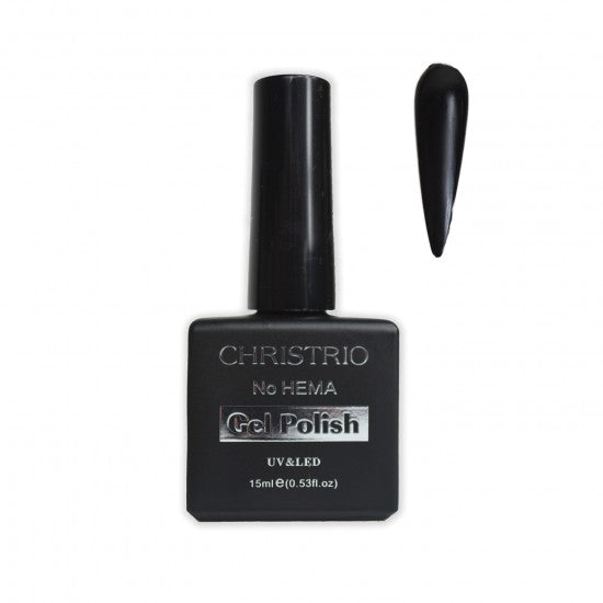 CHRISTRIO NO HEMA GEL POLISH #25- ONYX