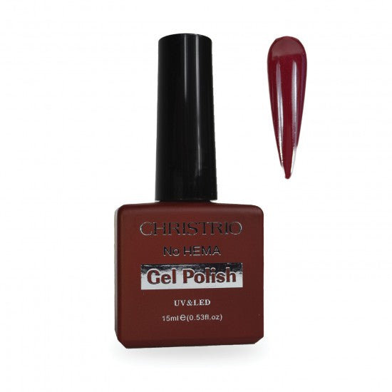 CHRISTRIO NO HEMA GEL POLISH #31- RED VELVET CAKE